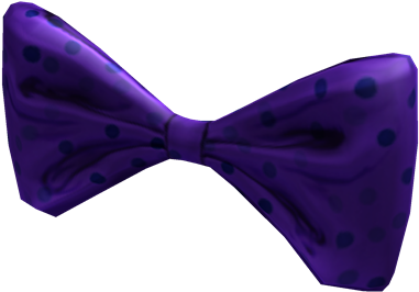Purple Bow Tie - Purple Bow Tie Png (420x420), Png Download