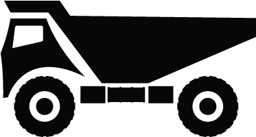 Dump Truck, Construction, Rigid, Truck Icon - Construction (800x800), Png Download