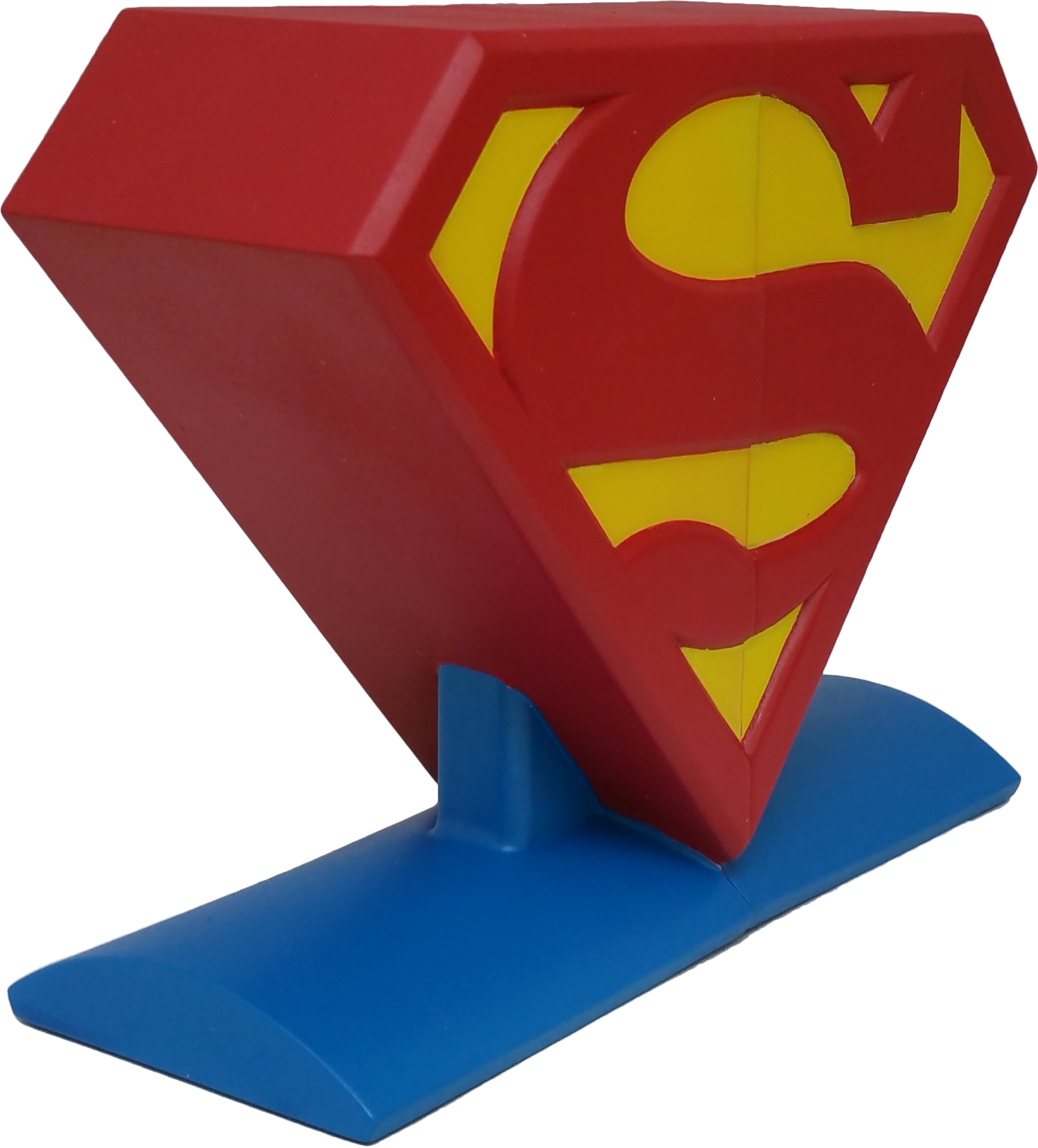 Dc Comics Superman Logo Bookends - Superman (1852x2048), Png Download
