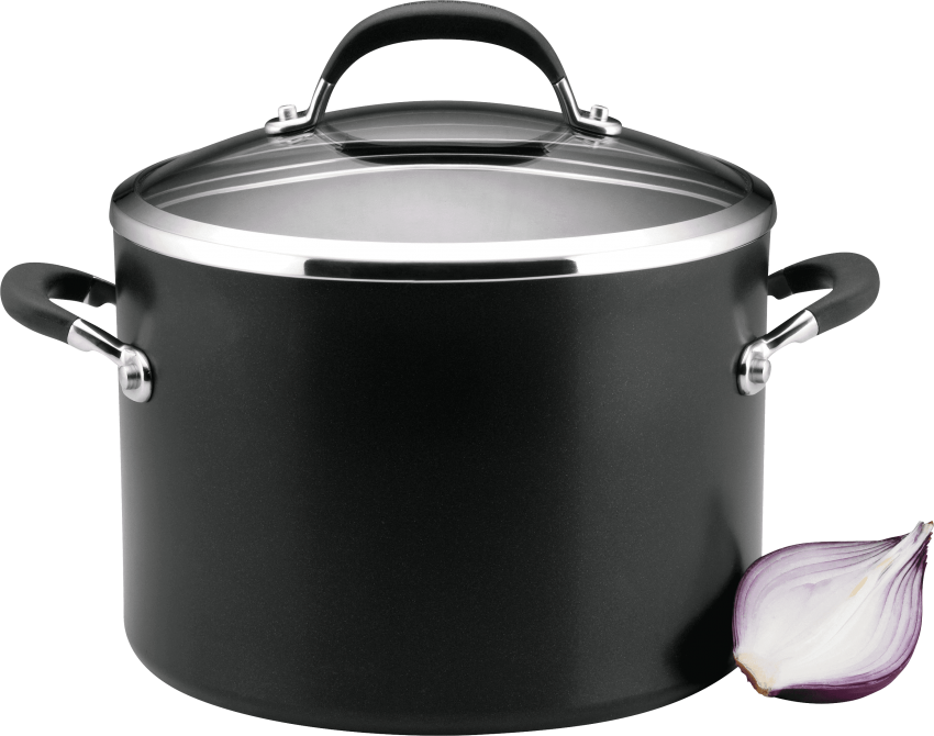 Free Png Cooking Pot Png Images Transparent - Circulon Premier Professional Hard Anodised 24 Cm Stockpot (850x670), Png Download