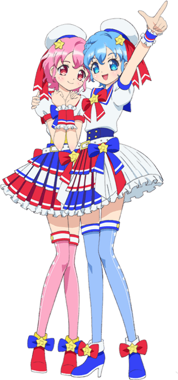 West Twins - Pripara Dorothy And Leona (380x806), Png Download