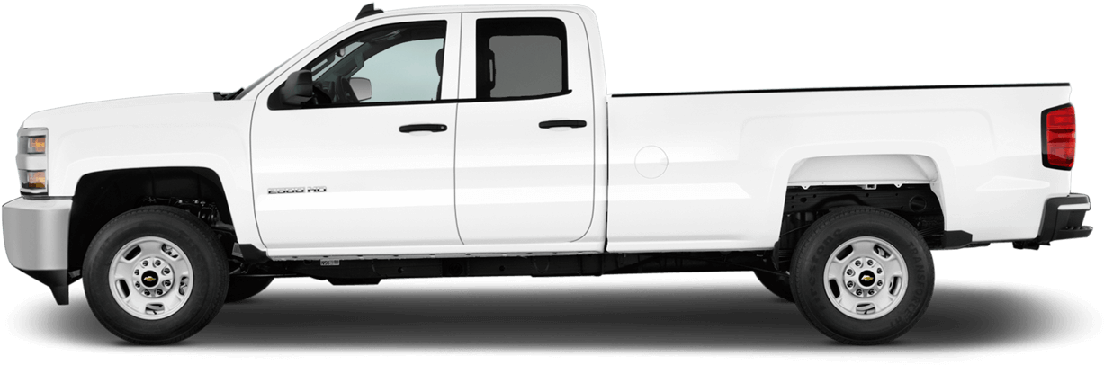 Pickup Truck Png Image - Chevrolet Silverado 2500 Hd 2017 Side (1280x720), Png Download