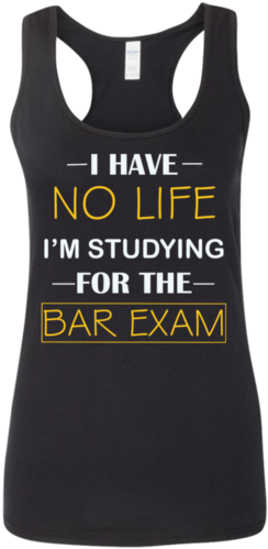 Fantastic Bar Exam Shirt Funny Law School Graduation - Cat Shirts Behind Every Great Lady There (500x500), Png Download