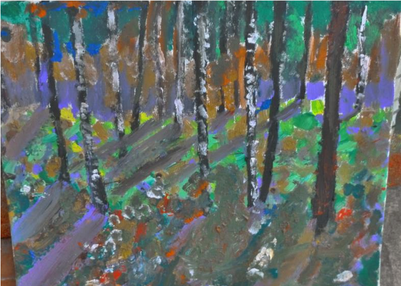 Oil On Canvas (960x720), Png Download