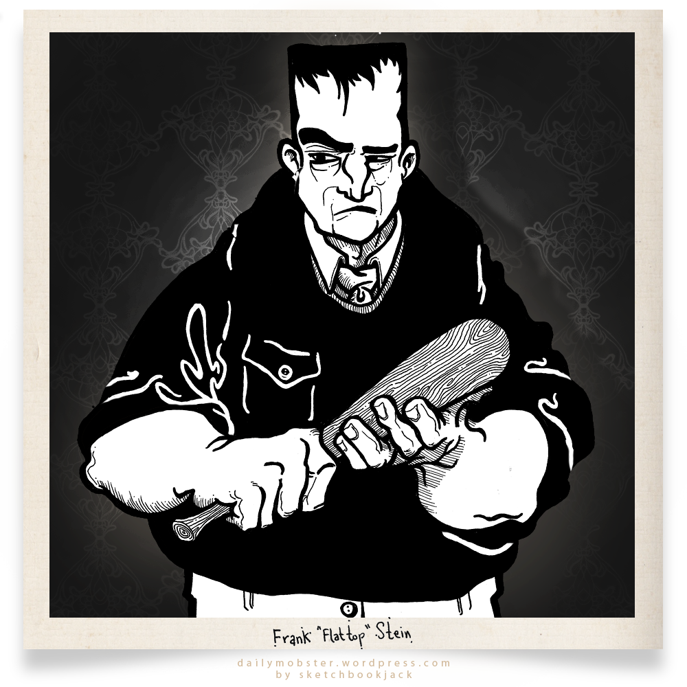 Picture Freeuse Library Story The Daily Mobster Frankenstein - Mobster Thug (1000x1000), Png Download
