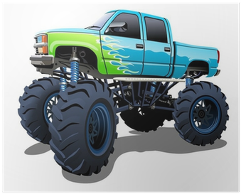 Monster Trucks Vector Gratis (400x400), Png Download