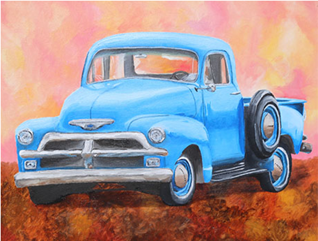 Artist Of The Month Gallery - Chevrolet Advance Design (620x349), Png Download