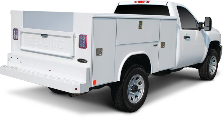 Service Bodies - Reading Truck Body (760x433), Png Download