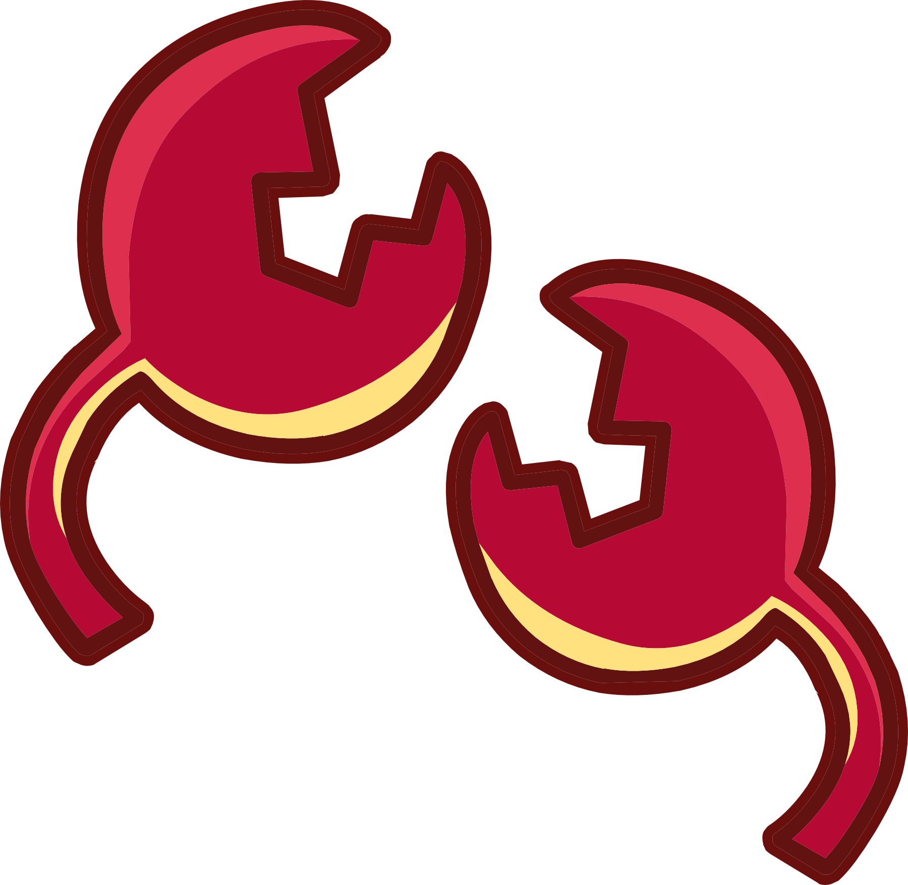 Download Image Claws Emote Club Crab Claws Png Full Size PNG Image