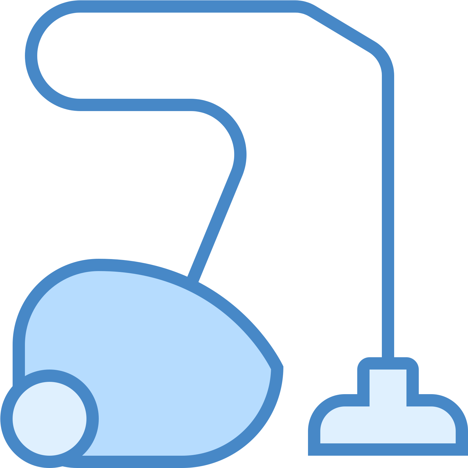 Vacuum Cleaner Icon - Vacuum Cleaner (1600x1600), Png Download