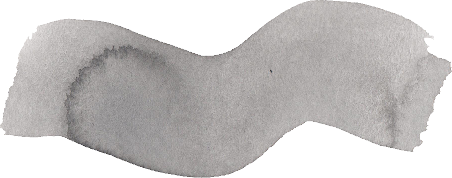 Free Download - Gray Watercolor Stroke Transparent Background (901x355), Png Download