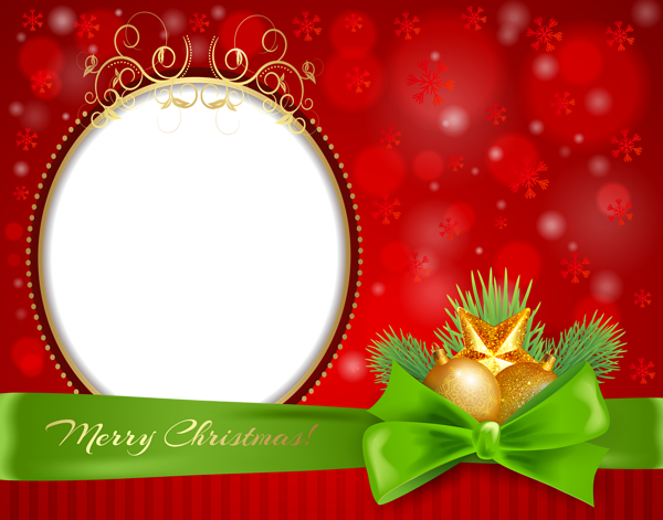 Christmas Border, Christmas Frames, Red Christmas, - Border And Frames Christmas Png (600x471), Png Download