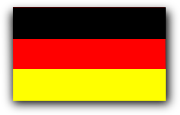 Flagge Germany Clip Art - Deutsche Flagge Clipart (600x383), Png Download