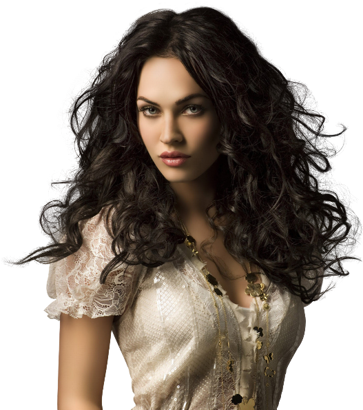 Megan Fox Curly Hair-2560x1600nezu Megan Fox Wallpaper, - 8a Brazilian Loose Wave Bundles Weave Vrigin Human (540x600), Png Download