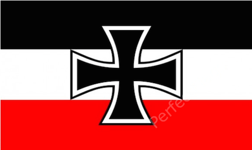 Banner Stock Flag Transparent Military - Iron Cross Flag Wwi (500x500), Png Download