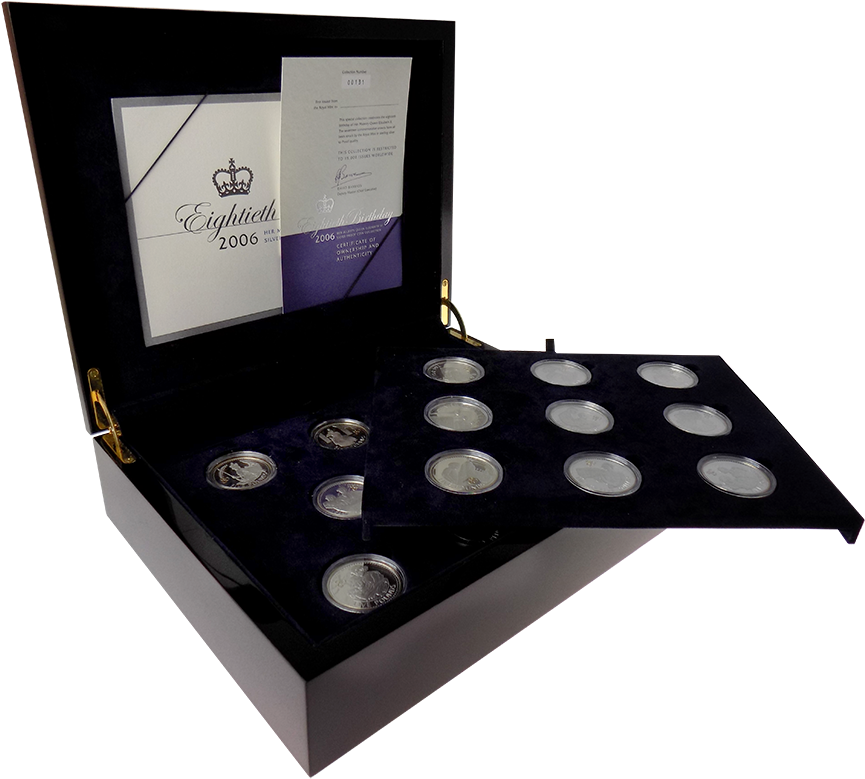 Pre Owned 2006 Uk Queen Elizabeth Ii 80th Birthday - Eye Shadow (900x900), Png Download