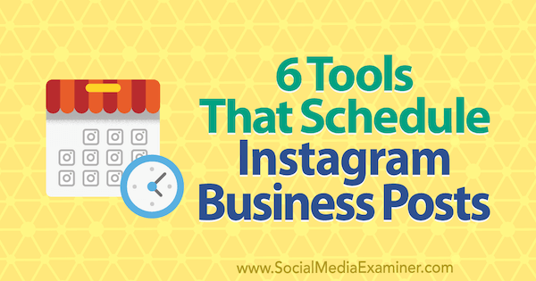 6 Tools That Schedule Instagram Business Posts By Kristi - Successful Business Plan (ebook) (600x315), Png Download