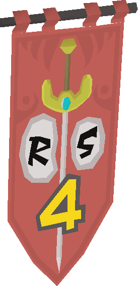 Osrs 4th Birthday Banner - Illustration (274x568), Png Download