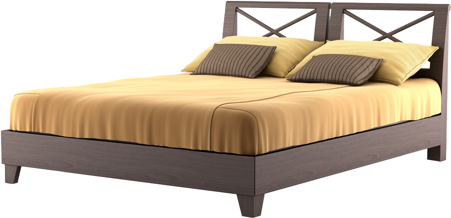Png Image Information - Bed Png (1000x666), Png Download