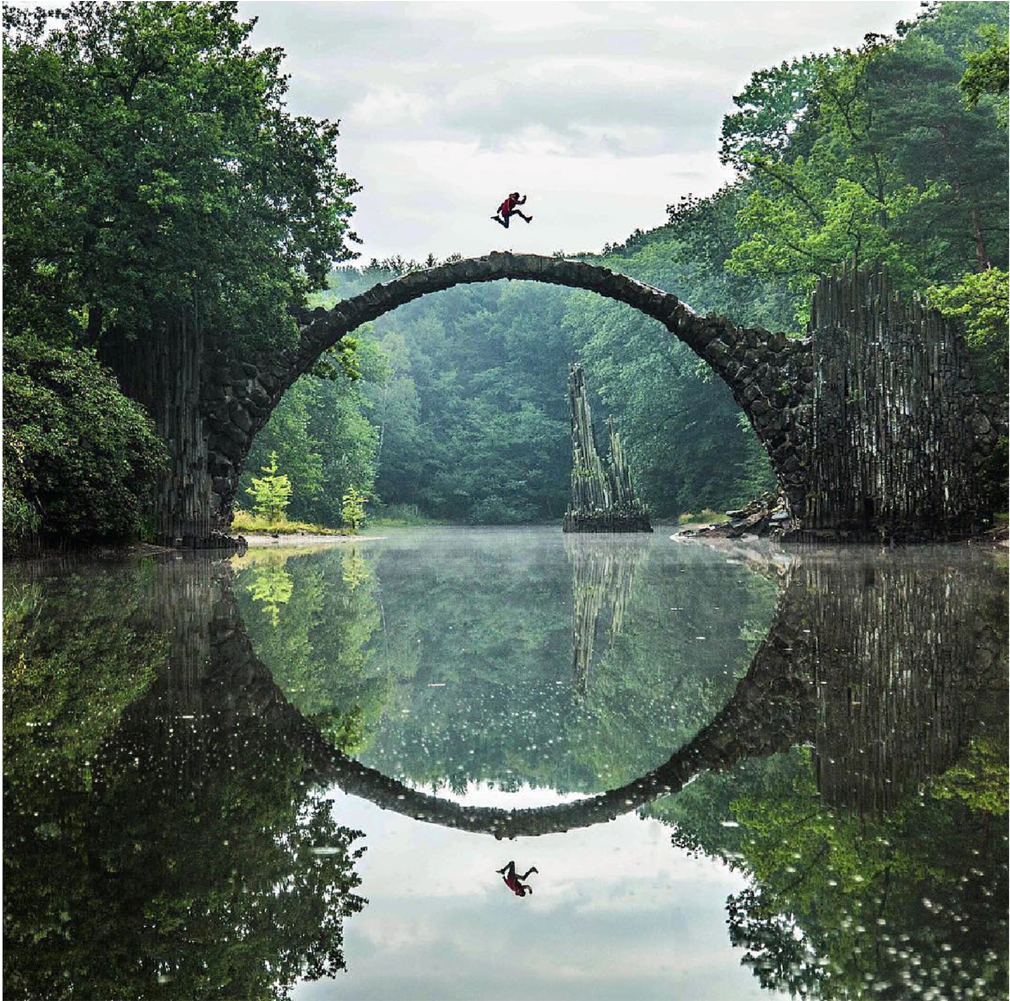 T L Instagrams To Follow - Round Bridge Germany (1600x1000), Png Download