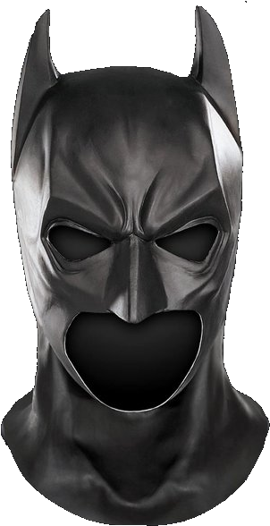 Batman Mask - Dark Knight - Batman Mask (316x600), Png Download