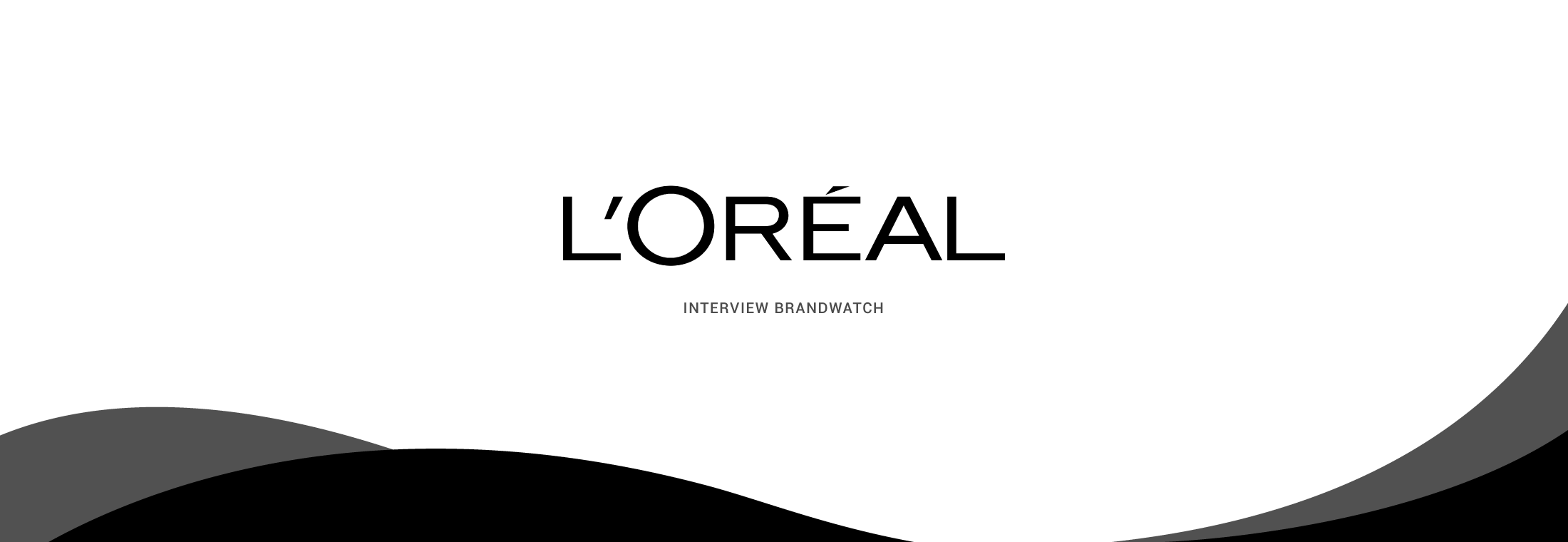 Agility, Innovation And Using Social Data At L'oreal - L'oreal Paris False Lash Flutter Mascara Midnight Extra (2200x760), Png Download