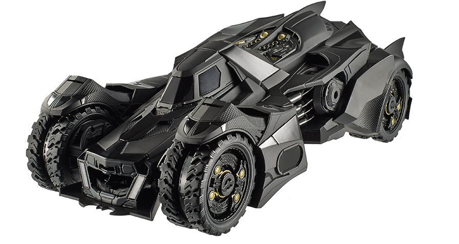 18 Elite Batman Arkham Knight Batmobile - Batman Arkham Knight Batmobile 1:18 Hot Wheels Elite (900x569), Png Download