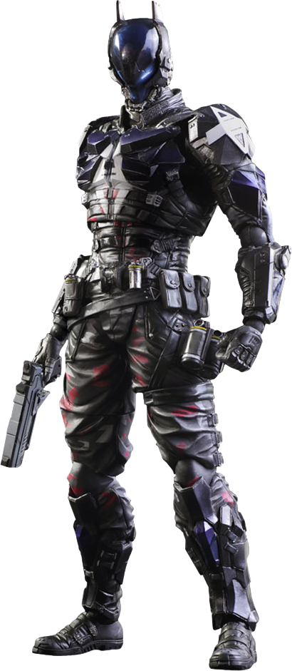 Arkham Knight Collectible Figure - Batman Arkham Knight Arkham Knight Armor (410x941), Png Download