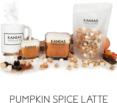 Pumpkin Spice Latte Soy Candles And Wax Melts Fragrance - Soy Candle (400x400), Png Download
