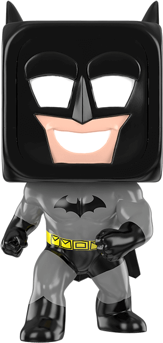 Headz Dark Knight - The Dark Knight (440x728), Png Download
