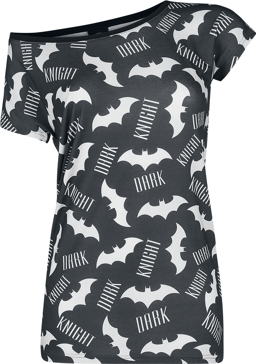 Batman - Dark Knight - Girls Shirt - Black - The Dark Knight (856x1200), Png Download