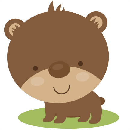 Cute Bear Svg Scrapbook File Bear Svg File Cute Bear - Woodland Bear Clipart (432x432), Png Download