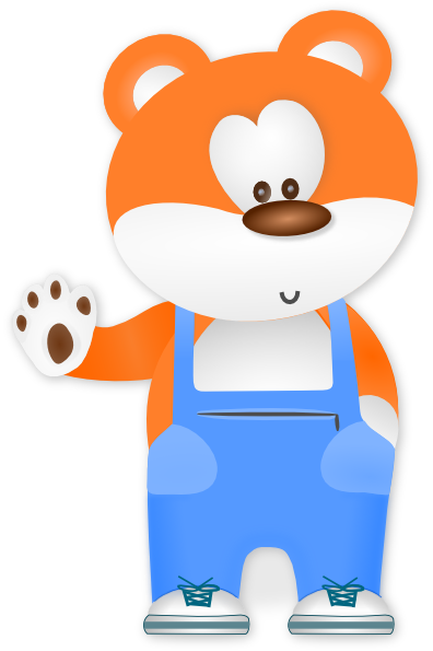 Bear Svg Clip Arts 396 X 595 Px (396x595), Png Download
