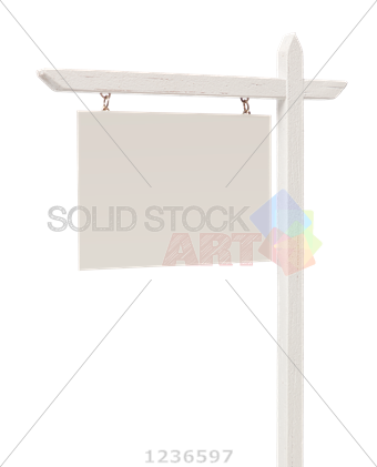 Stock Photo Of Vector Blank Hanging Street Sign On - Number (340x421), Png Download