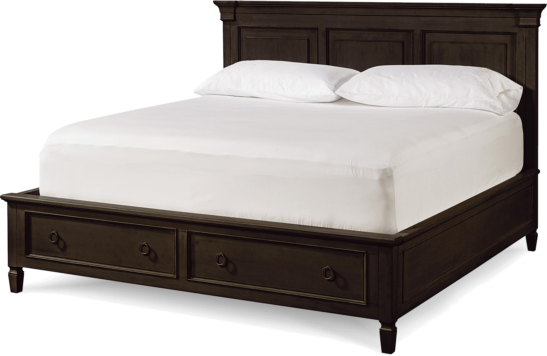 Bella Designs Emma King Storage Bed In Midnight Sb (1868x1217), Png Download