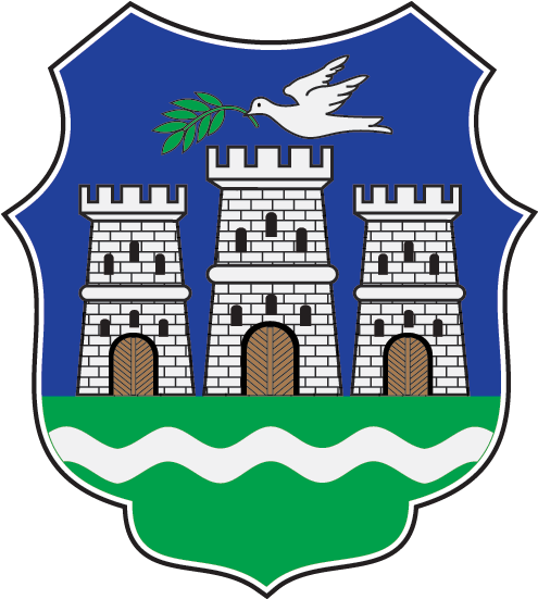 Novi Sad 001 - Grb I Zastava Novog Sada (550x550), Png Download