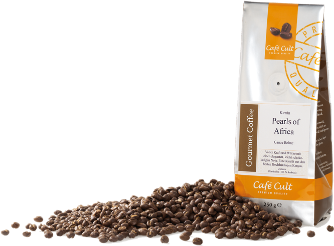 Kenya "pearls Of Africa" Bag Of 1 Kg - Produccion De Cafe En Guatemala (699x509), Png Download