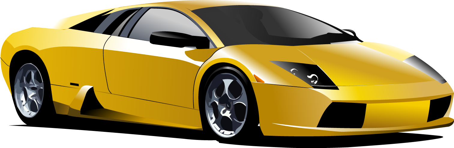 Sports Car Luxury Vehicle Clip Art - Cars Royalty Free (1513x495), Png Download
