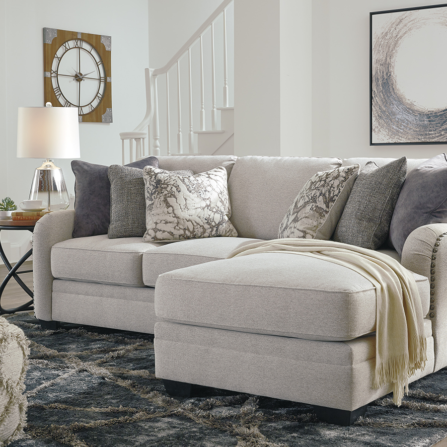 Ashley Dellara Chalk Sectional (900x900), Png Download