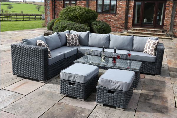 More Views - Yakoe Papaver Garden Furniture (600x600), Png Download