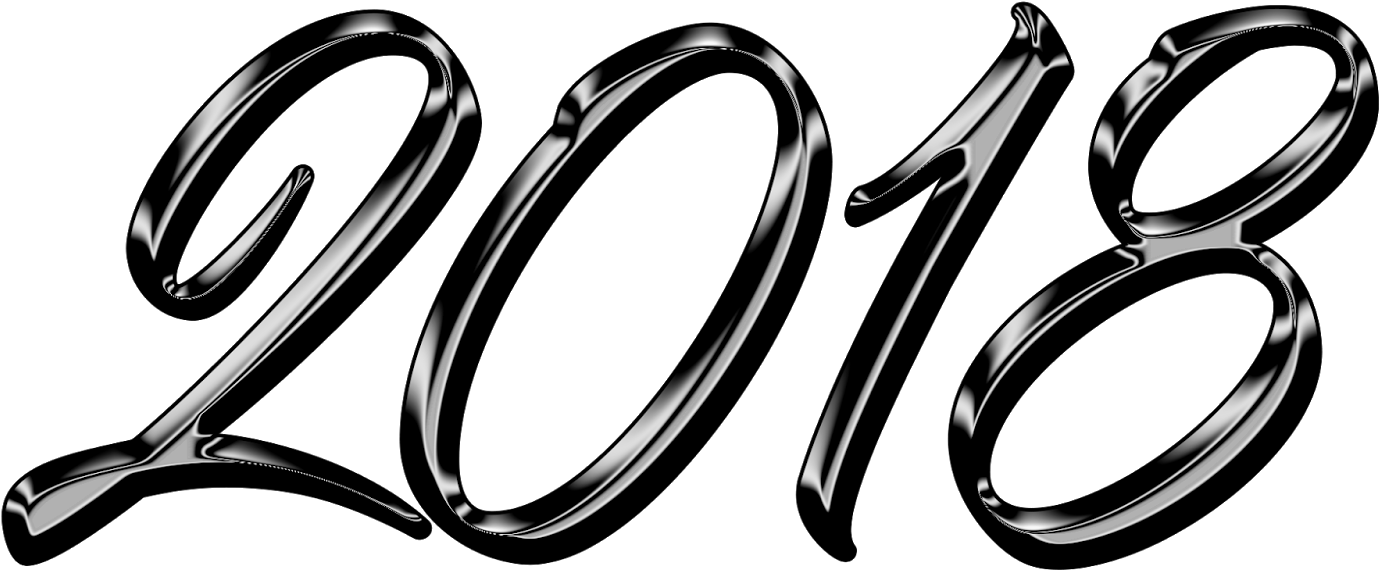 2018 Png Wallpapers Download And Happy New Year 2018 - Circle (1600x914), Png Download