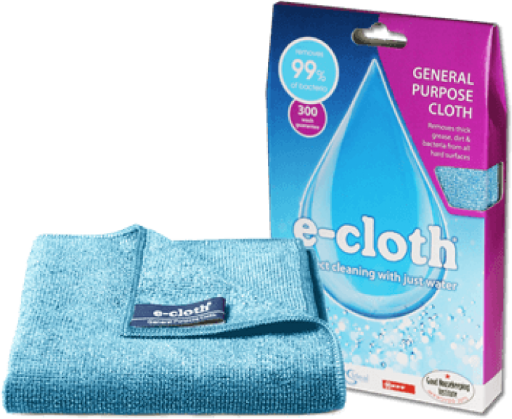 E Cloth General Purpose Cleaning Cloths (737x600), Png Download