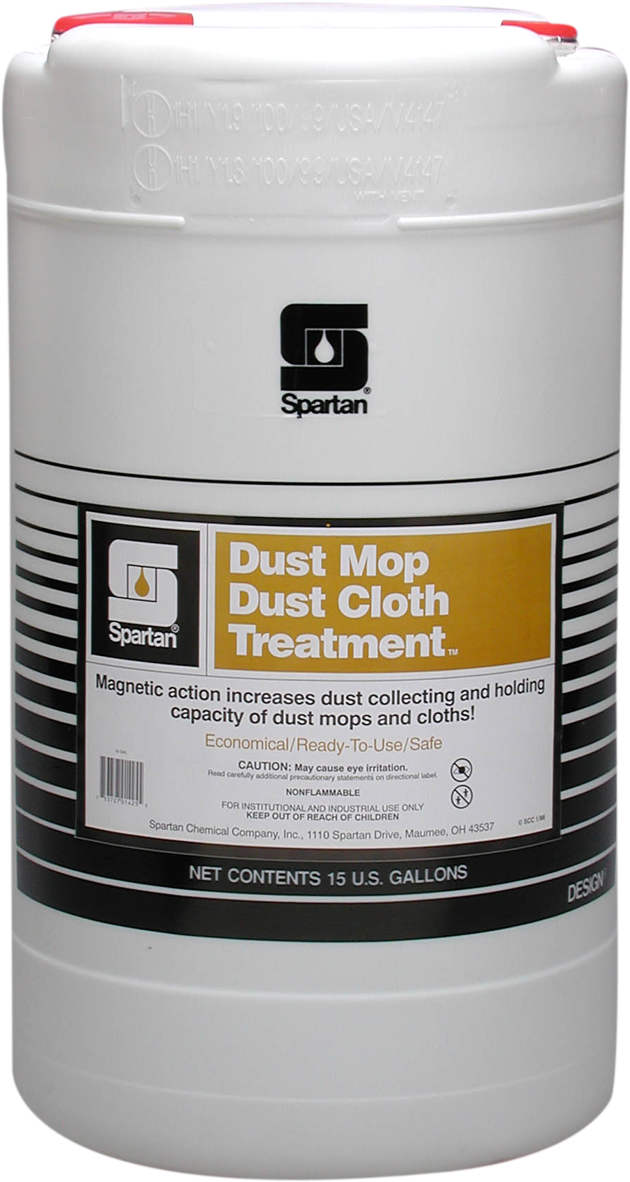 301315 Dust Mop Dust Cloth Treatment - Spartan Chemical (1451x2031), Png Download