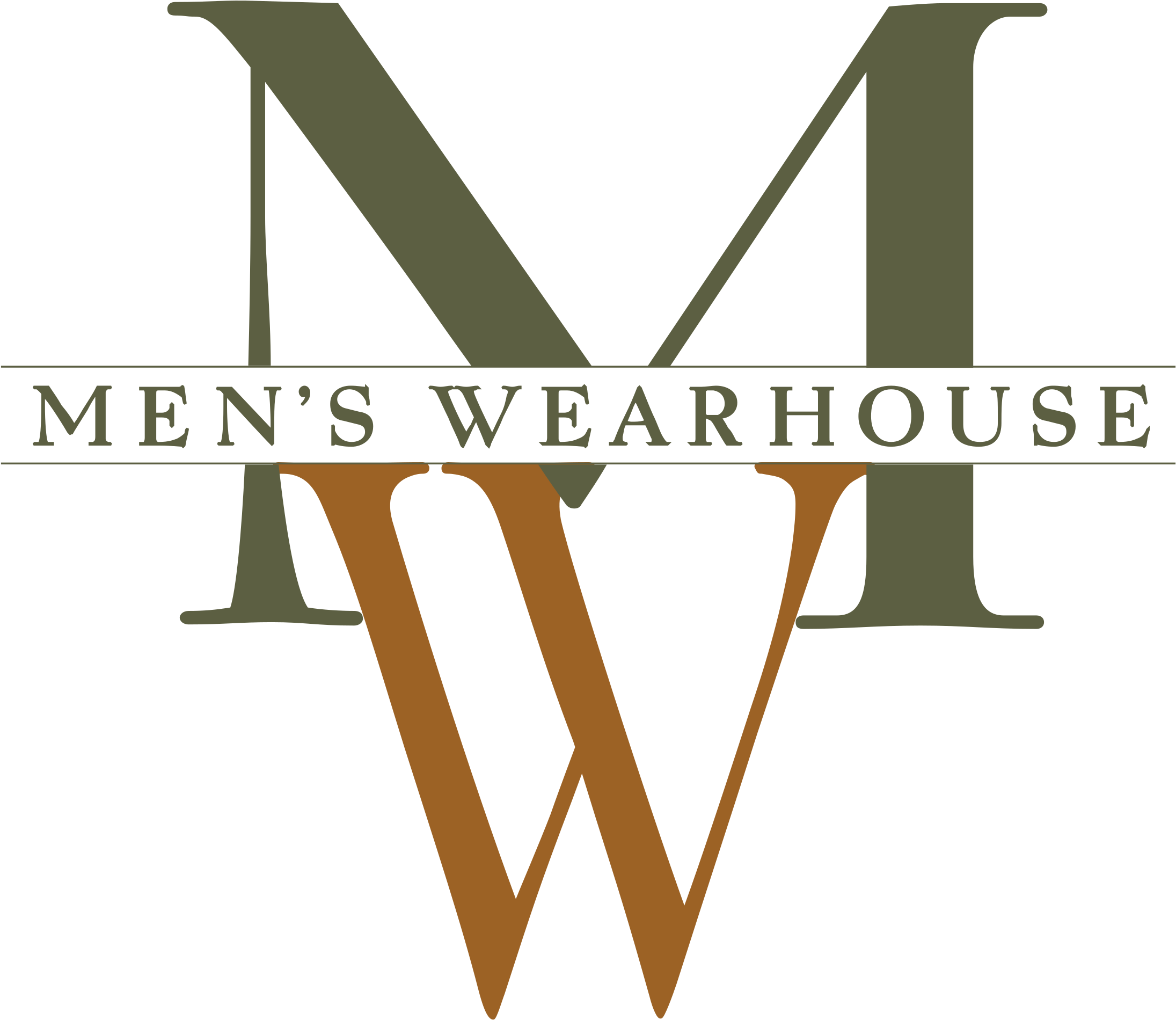 Men's Wearhouse Logo Png Transparent - Men's Wearhouse Transparent Logo (2400x2400), Png Download