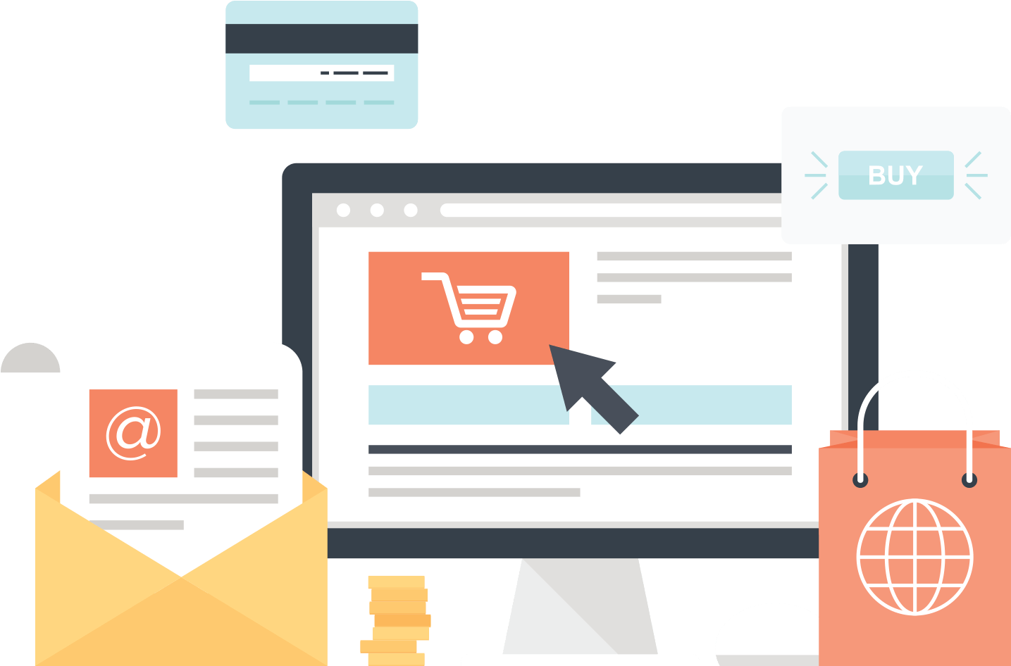 Digital Marketing Agencies Bangalore - Payment Gateway Png (2000x945), Png Download