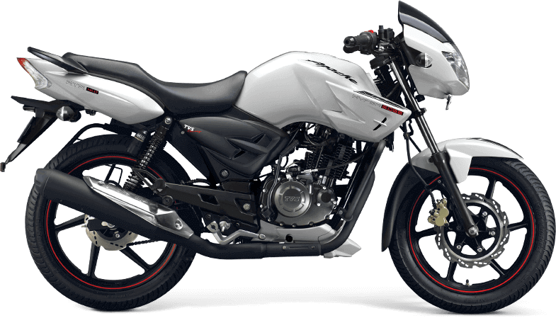 Tvs-racing - Tvs Apache Rtr 180 (785x449), Png Download