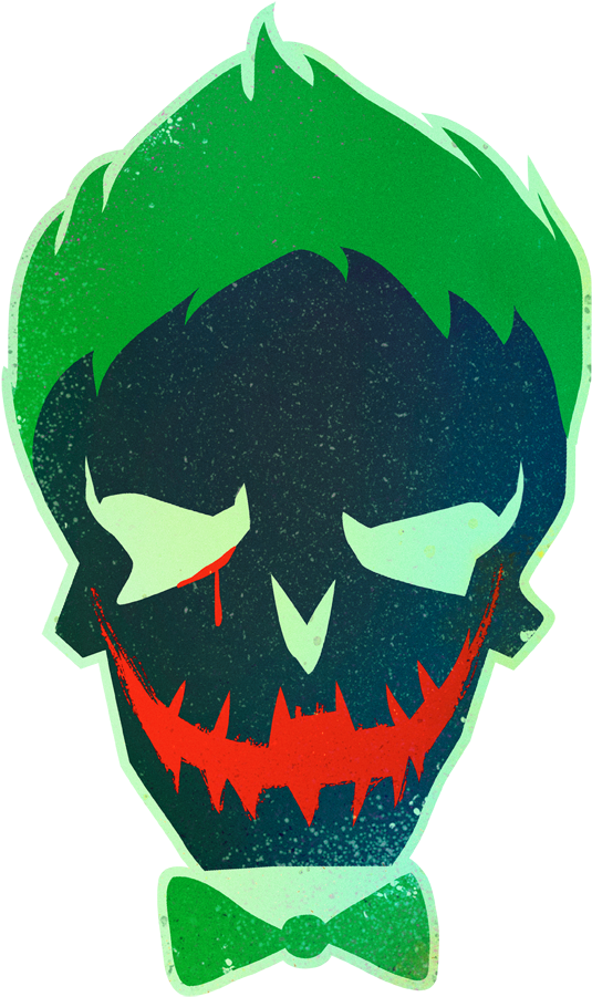 Suicide Squad Joker Skull Youth T Shirt - Suicide Squad Joker Png (850x953), Png Download