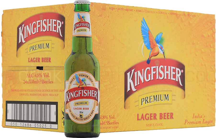 Download Kingfisher Beer Abv Case Of Beer Kingfisher Full Size Png Image Pngkit
