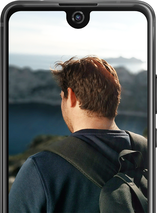 Back Side Of A Man And The Live Artistic Blur Effect - Iphone (767x900), Png Download