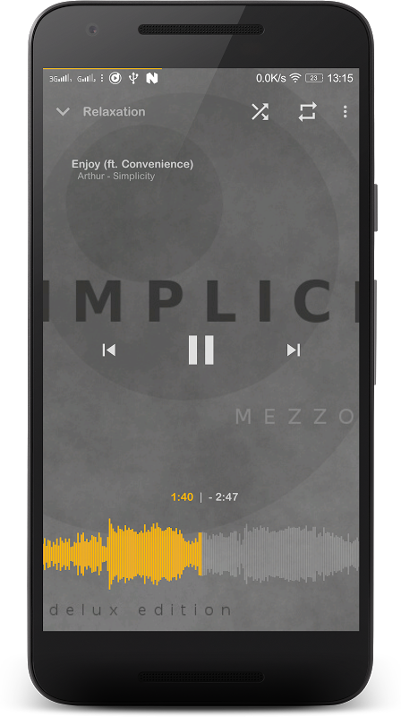 Screen - Music (448x800), Png Download